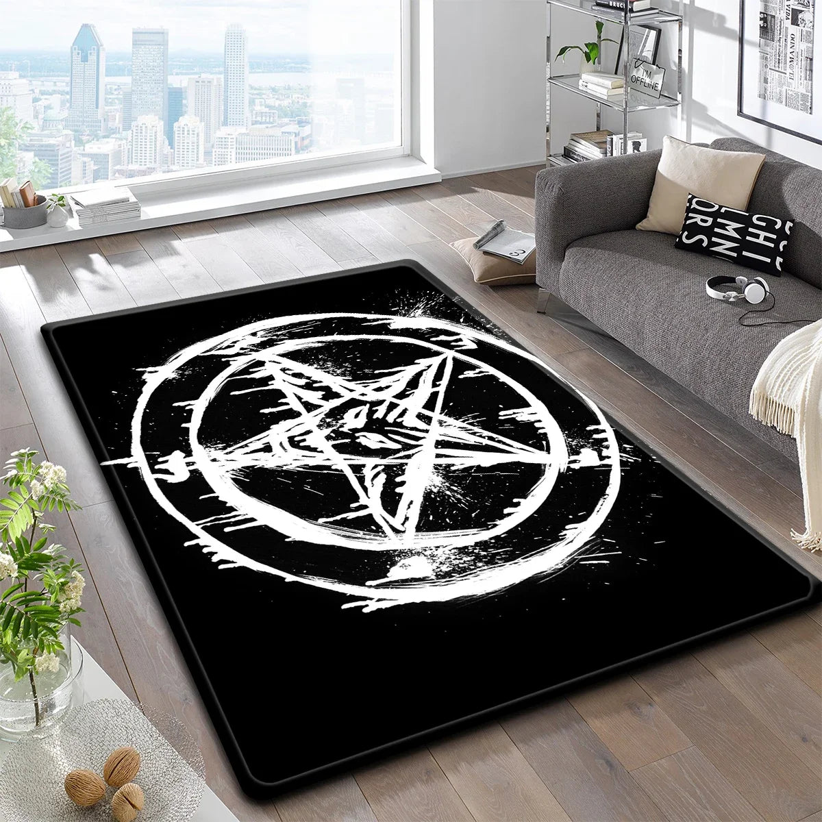 W - WWE World Wrestling LOGO TV GAME Carpet Kitchen Mat Entrance Doormat Bedroom Decoration Living Room Bathroom Anti - slip Rug - Fourdemall