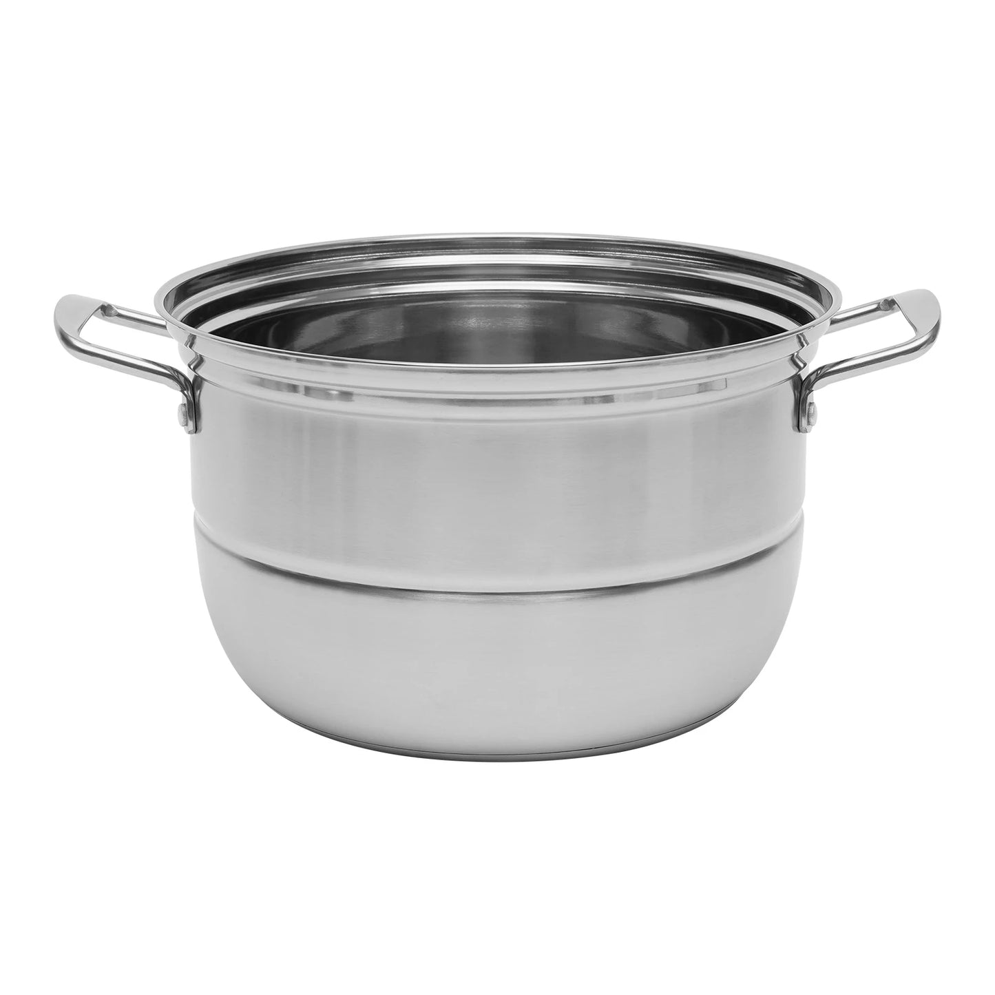 5 Layers Stainless Steel Steamer Pot  Steaming Food Trays Cookware for Gas Electric Stove