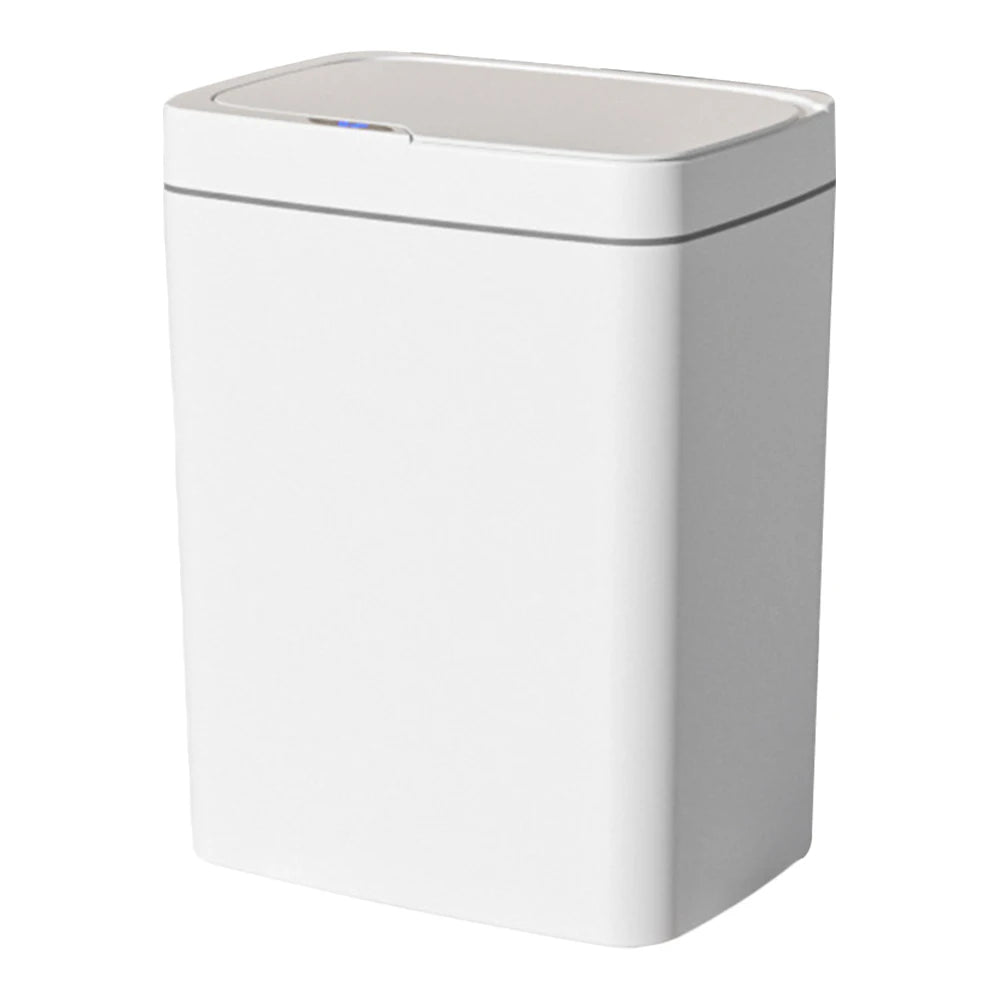 15/18L Auto Motion Sensor Rubbish Can Automatic Trash Bin Waterproof Quiet Wastebasket Rechargeable for Kitchen Bathroom Bedroom - Fourdemall