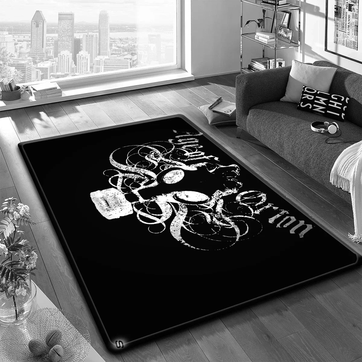 W - WWE World Wrestling LOGO TV GAME Carpet Kitchen Mat Entrance Doormat Bedroom Decoration Living Room Bathroom Anti - slip Rug - Fourdemall